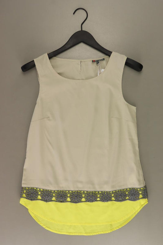 Street One Ärmellose Bluse Gr. 38 creme aus Polyester