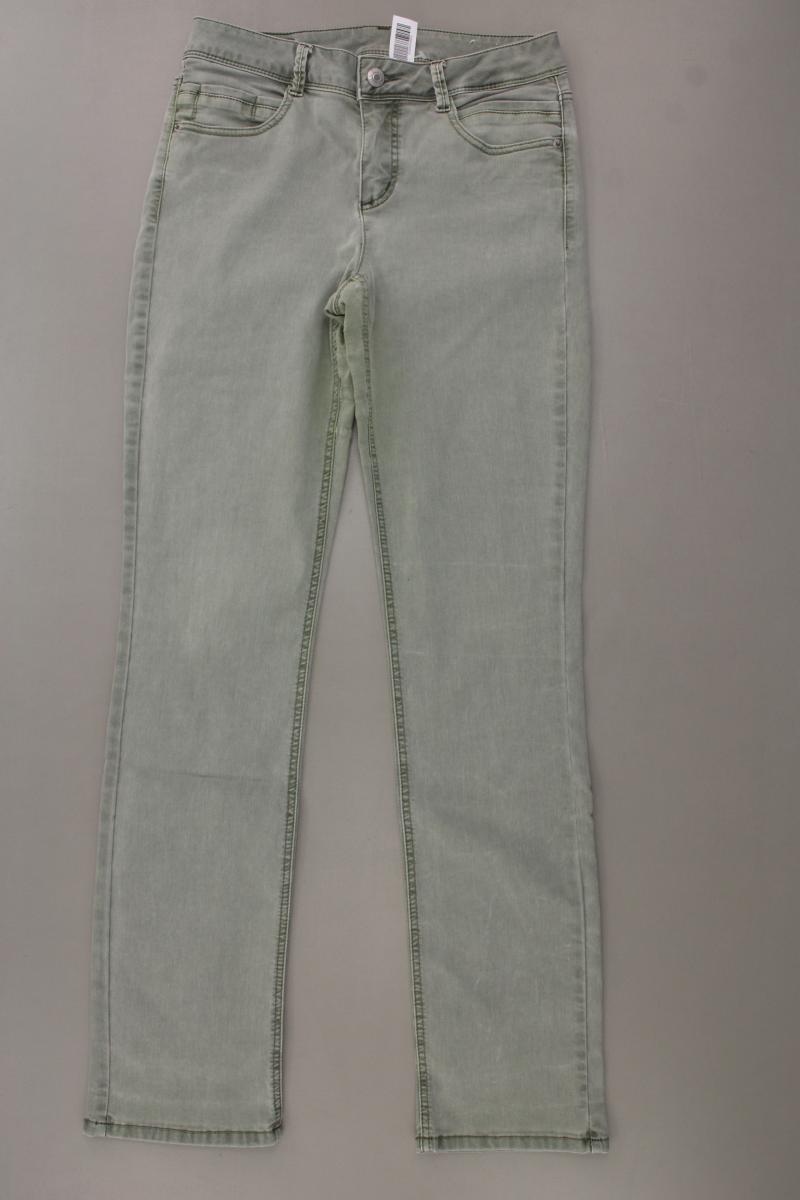Street One Straight Jeans Gr. W29 grün aus Baumwolle