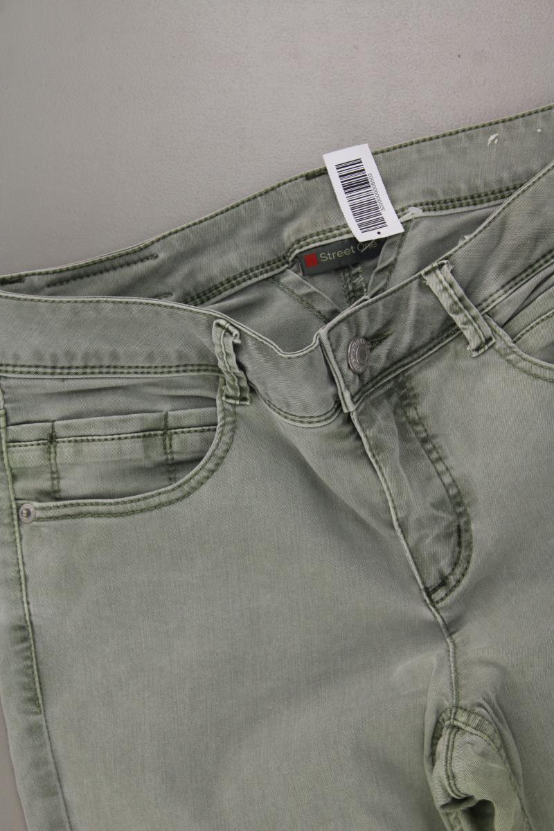 Street One Straight Jeans Gr. W29 grün aus Baumwolle