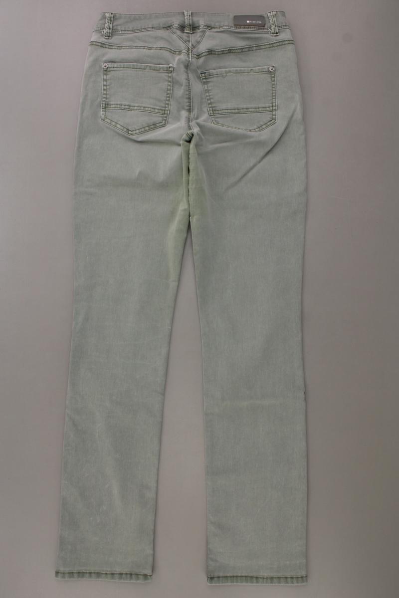 Street One Straight Jeans Gr. W29 grün aus Baumwolle