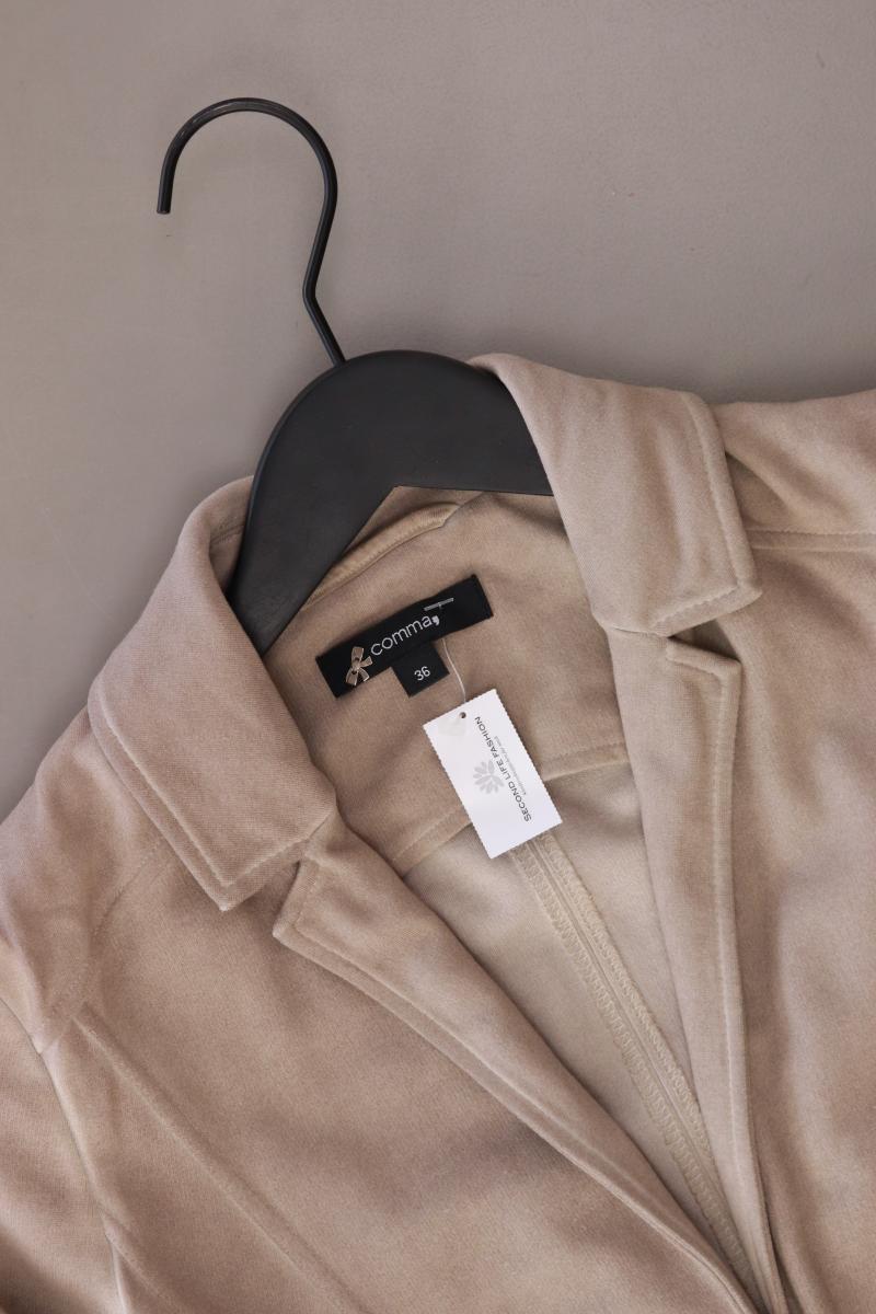 Second Hand Outfit Größe S mit comma, Jerseyblazer in Gr. 36 und Halskette