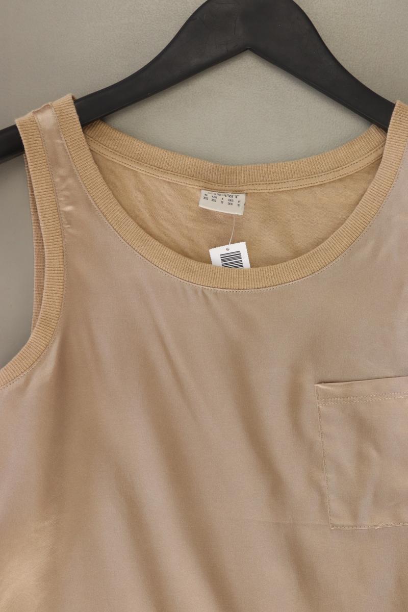 Esprit Trägertop Gr. XS gold aus Baumwolle