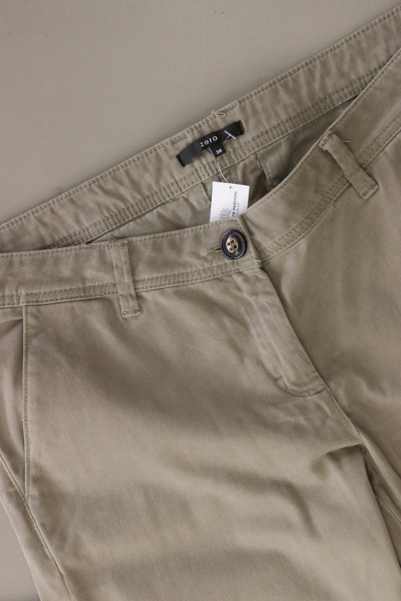 Zero Chinohose Gr. 38 olivgrün