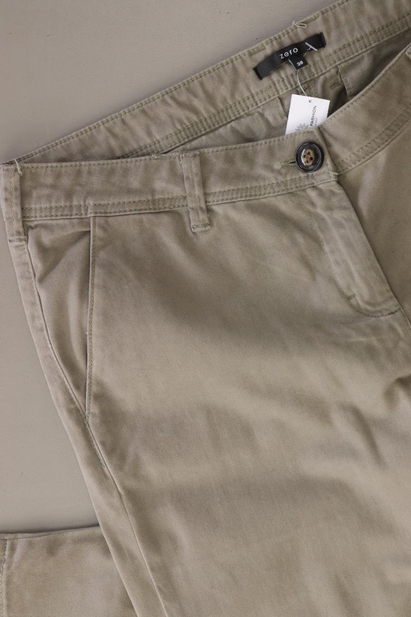 Zero Chinohose Gr. 38 olivgrün