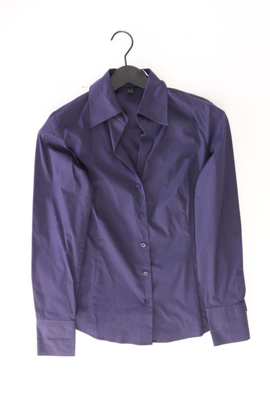 Esprit Collection Langarmbluse Gr. 38 lila aus Baumwolle