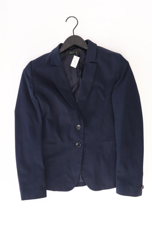 Benetton Classic Blazer Gr. 36 blau aus Baumwolle