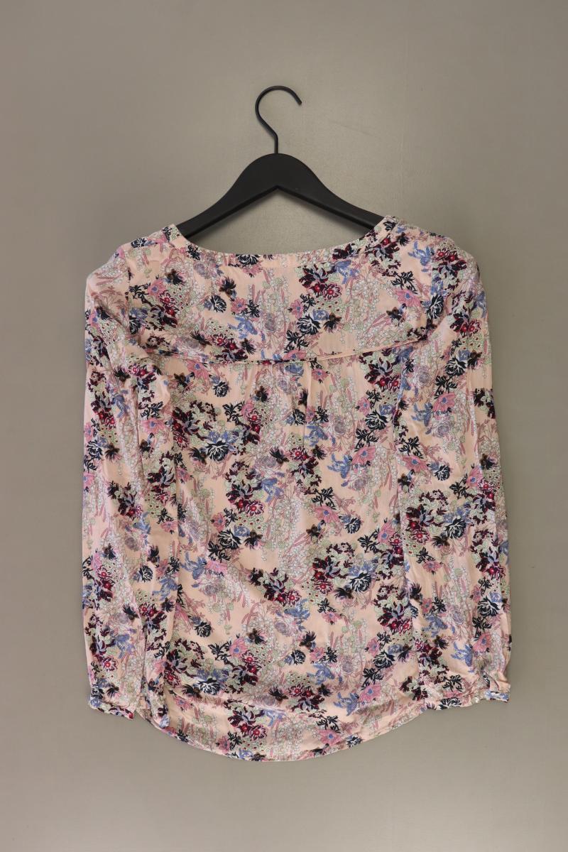 edc by Esprit Langarmbluse Gr. XS mit Blumenmuster rosa aus Viskose