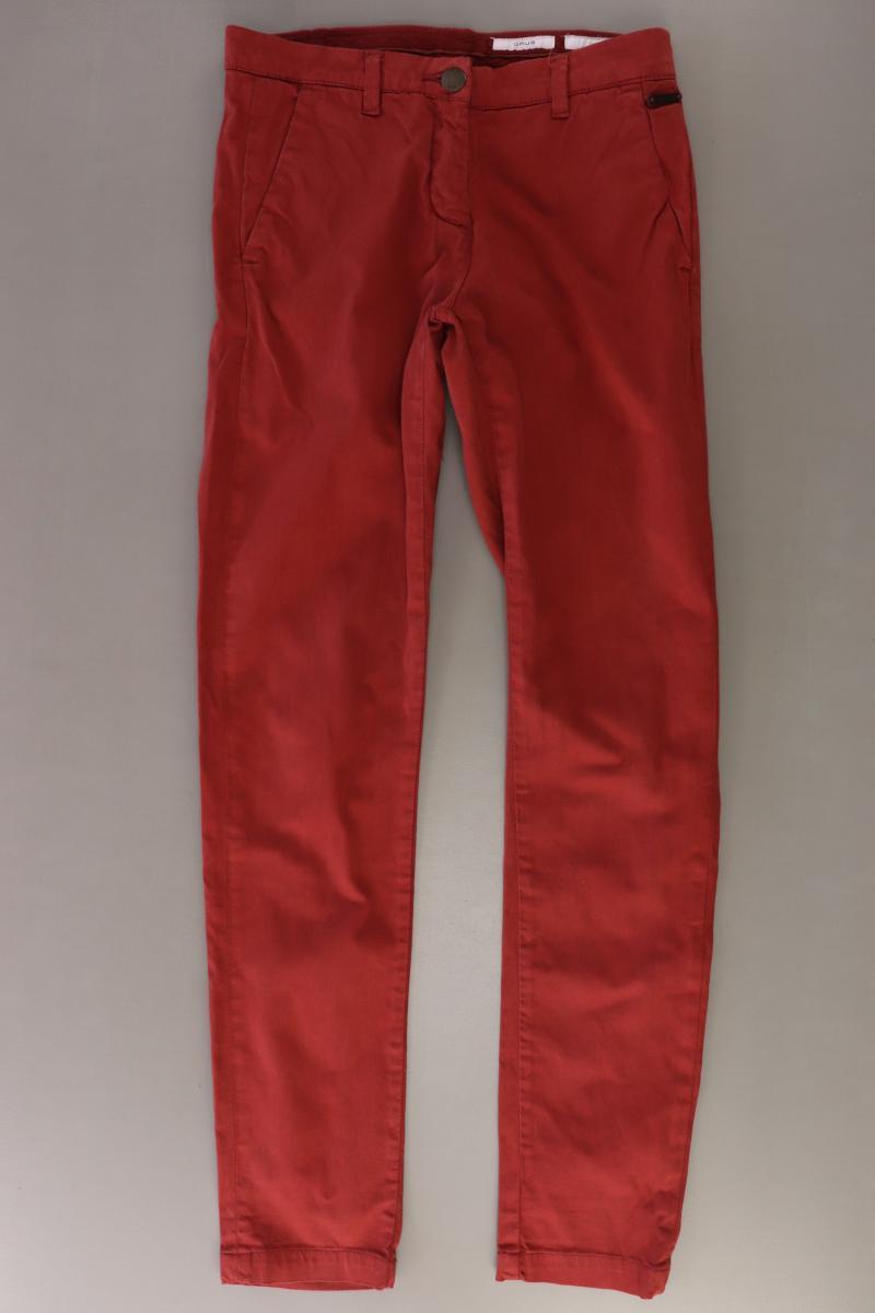 Opus Hose Modell Linna Gr. 34 orange aus Baumwolle