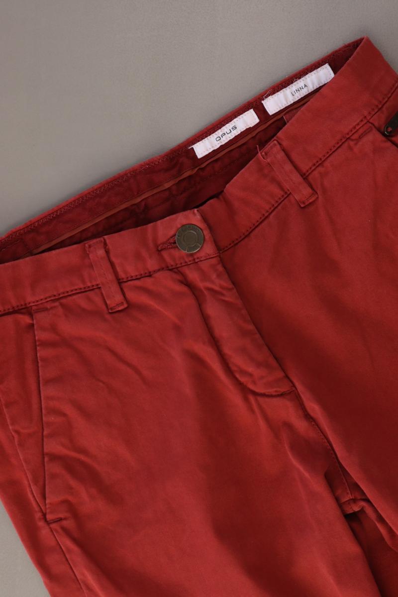 Opus Hose Modell Linna Gr. 34 orange aus Baumwolle