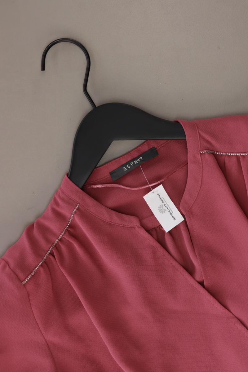 Esprit Langarmbluse Gr. 32 neuwertig rosa aus Polyester