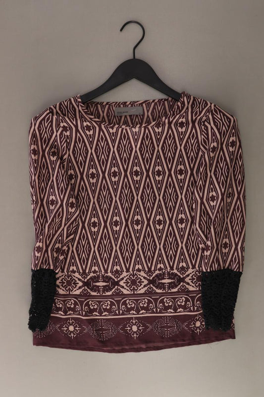 Vero Moda Bluse Gr. XS Langarm lila aus Polyester