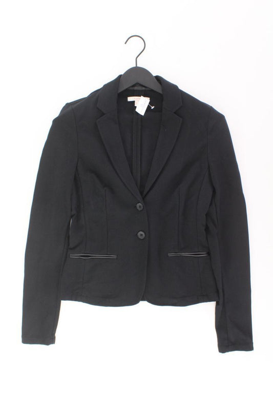 Esprit Blazer Gr. 38 schwarz aus Viskose