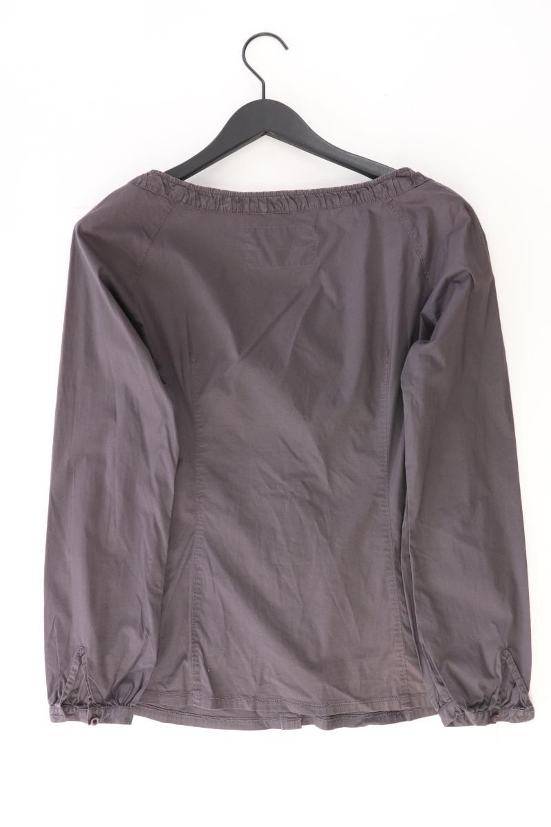 Esprit Langarmbluse Gr. 40 grau