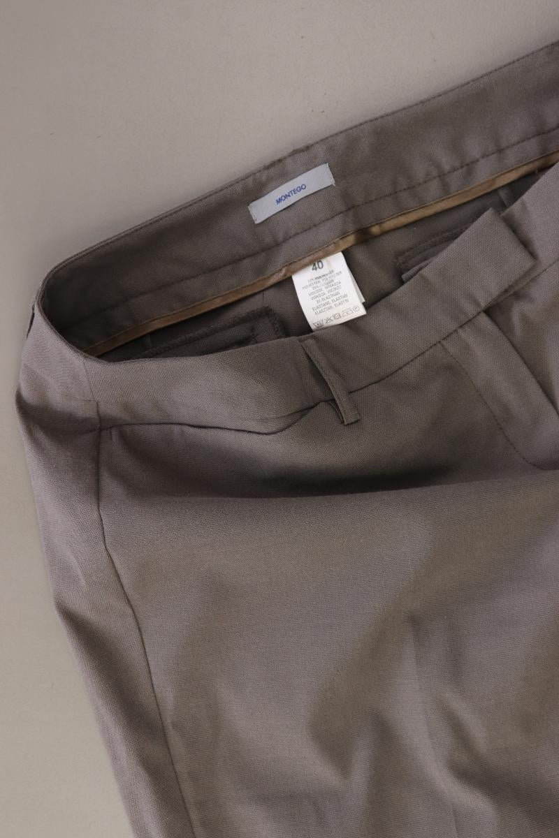 Montego Anzughose Gr. 40 braun aus Polyester