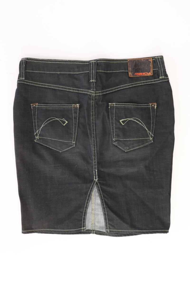Freesoul Jeansrock Gr. S grau aus Baumwolle