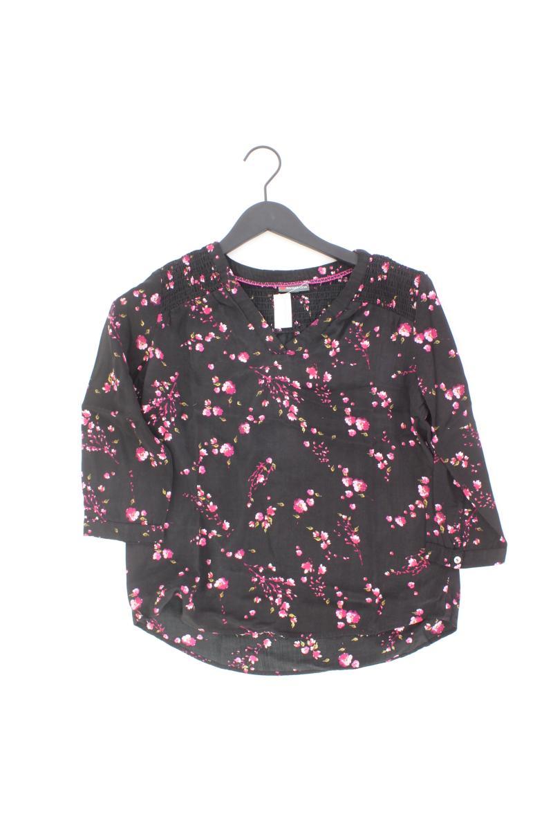 Street One Bluse Gr. S 3/4 Ärmel schwarz aus Viskose