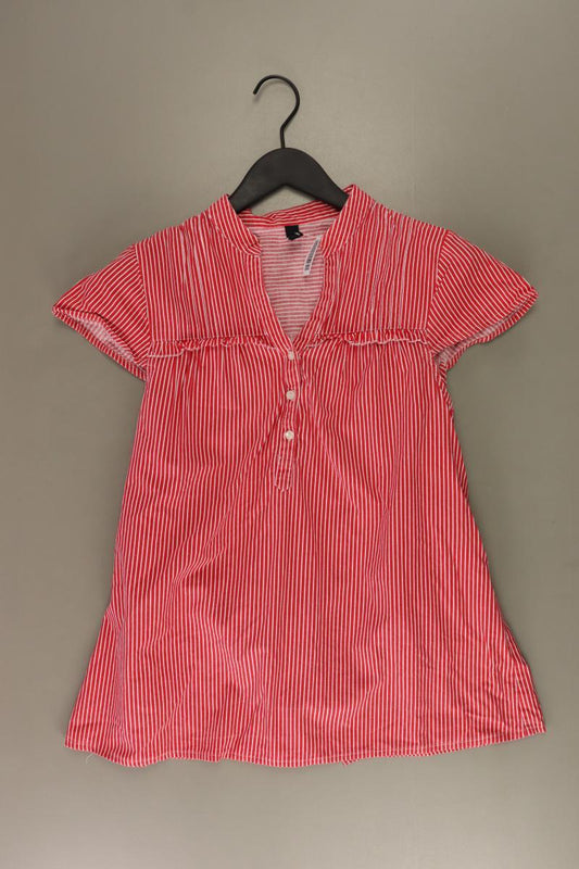 Vero Moda Rüschenbluse Gr. M gestreift Kurzarm rot