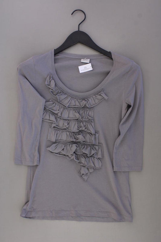 Esprit Regular Shirt Gr. S 3/4 Ärmel grau aus Baumwolle