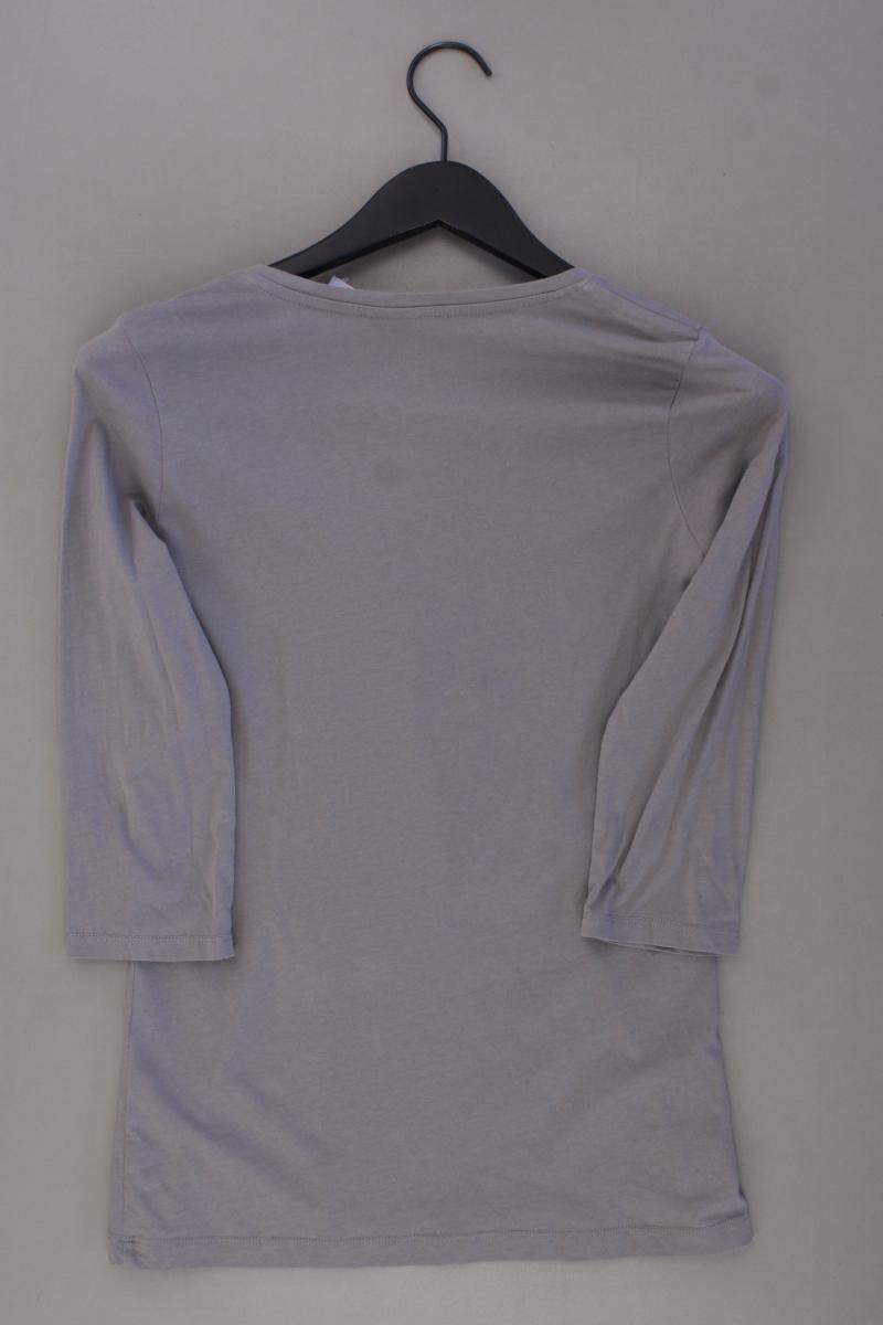 Esprit Regular Shirt Gr. S 3/4 Ärmel grau aus Baumwolle