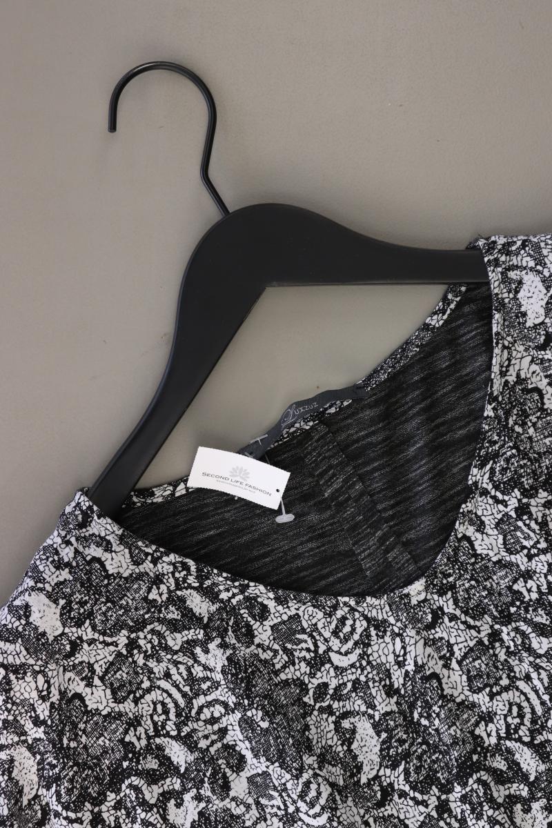Luxuz Shirt Gr. 40 Kurzarm grau aus Viskose