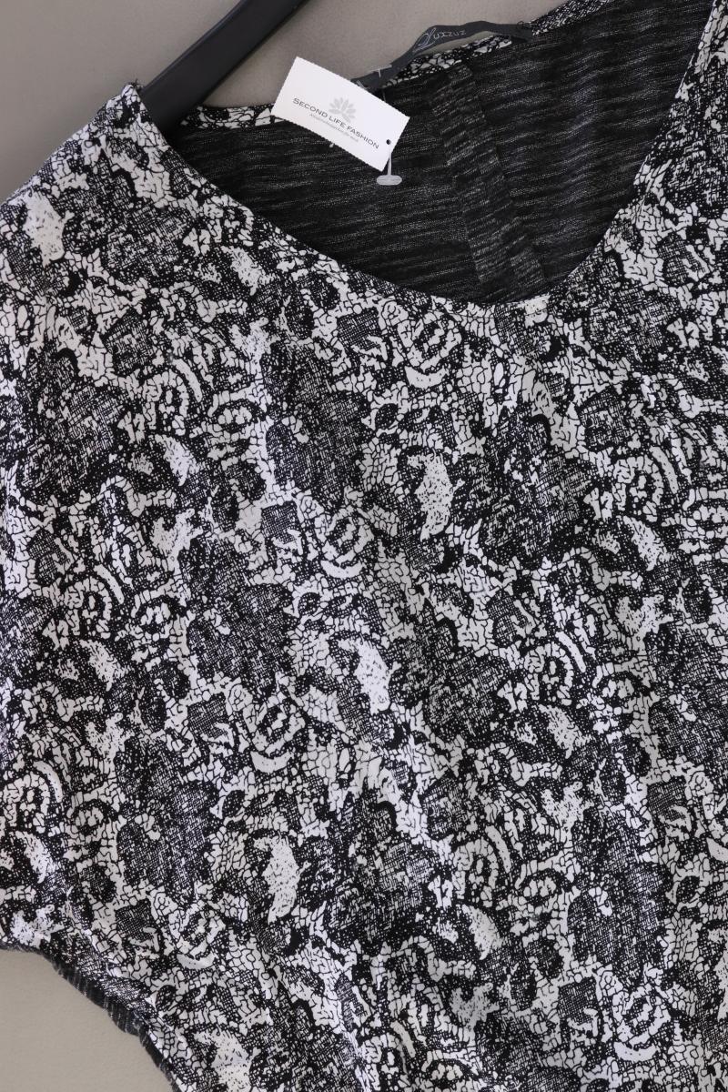 Luxuz Shirt Gr. 40 Kurzarm grau aus Viskose
