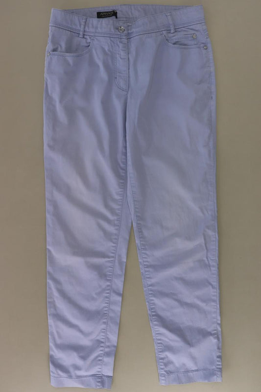 Apanage Hose Gr. 38 blau aus Baumwolle