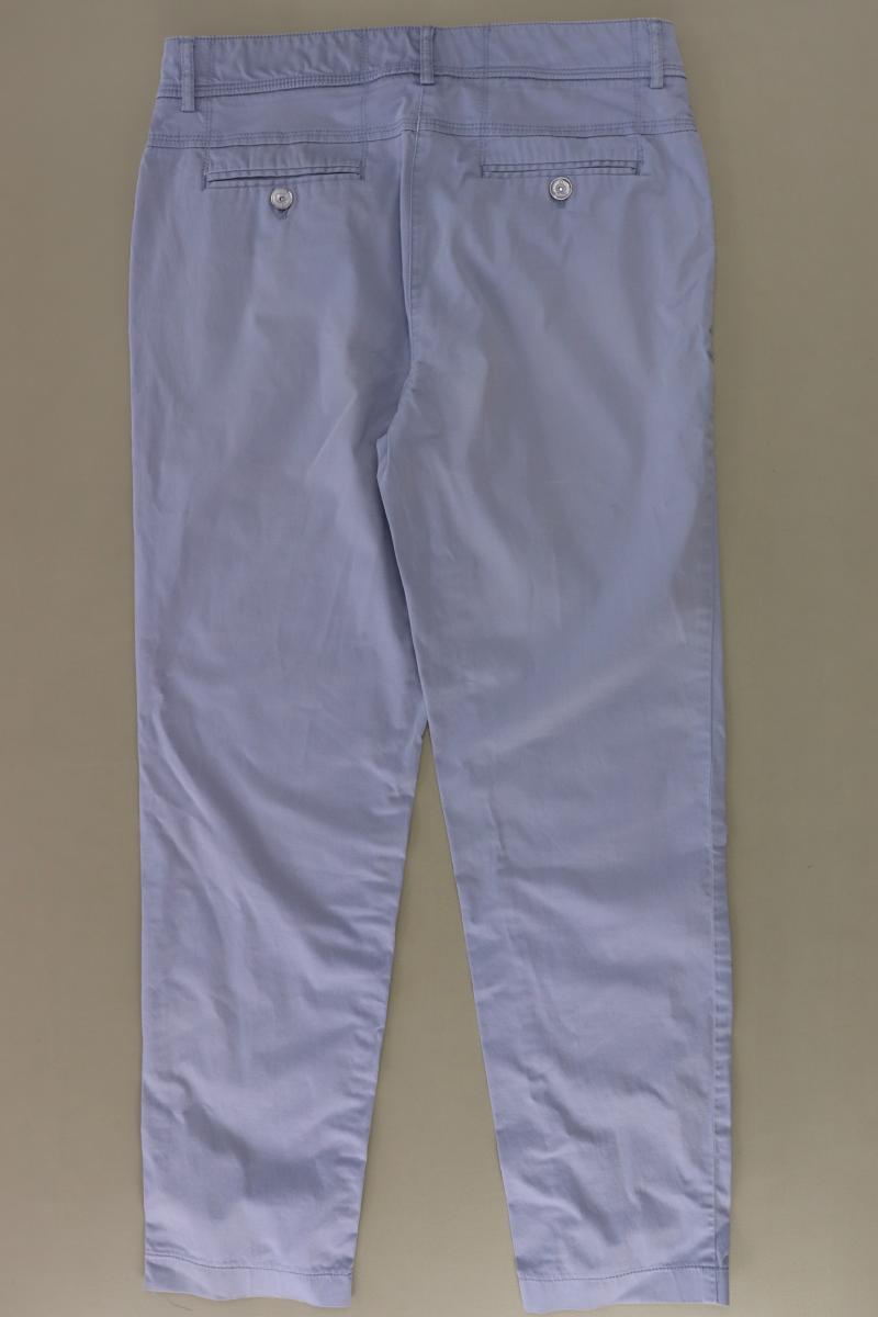 Apanage Hose Gr. 38 blau aus Baumwolle