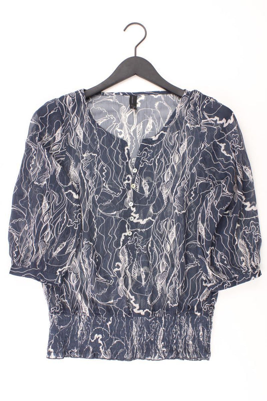 Vero Moda Bluse Gr. S 3/4 Ärmel blau