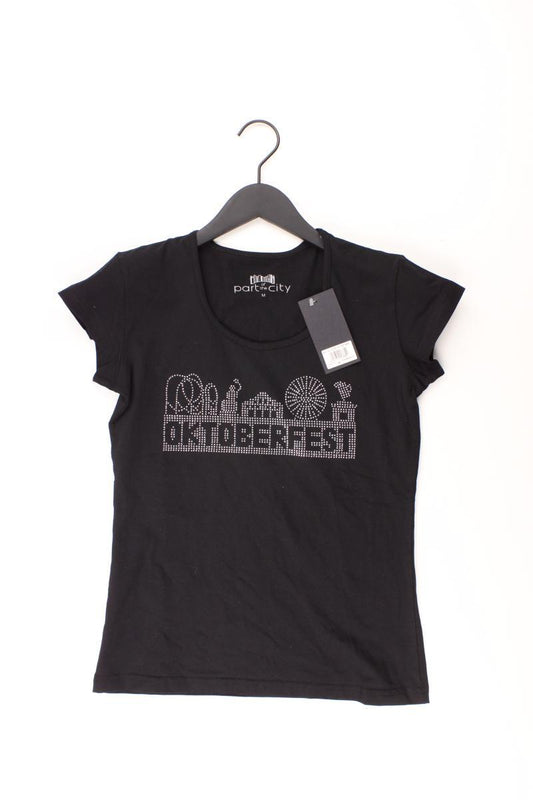 Oktoberfest T-Shirt Gr. M neu mit Etikett Kurzarm schwarz aus Baumwolle