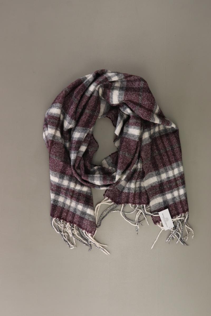 Schal kariert lila