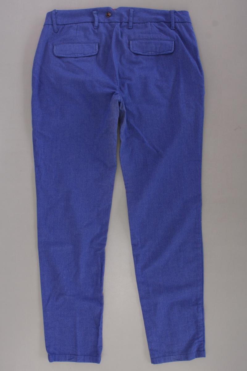 Esprit Chinohose Gr. 38 blau aus Baumwolle