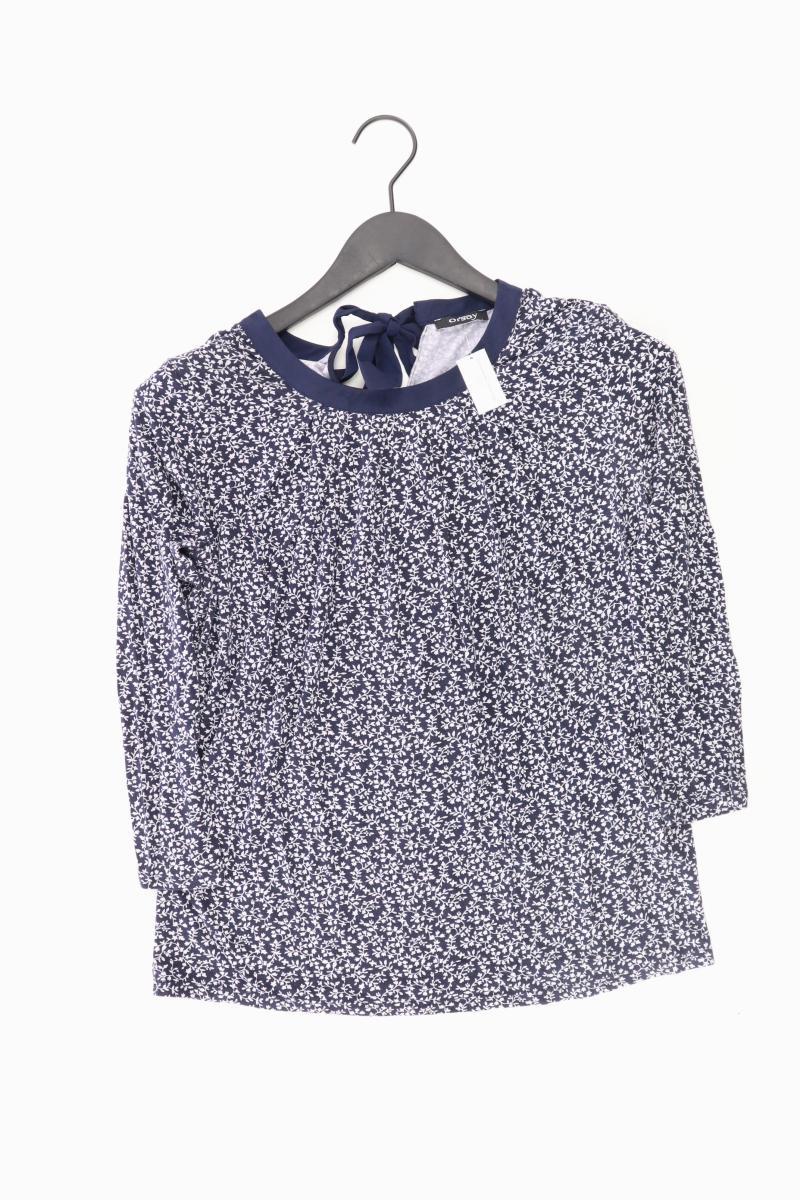 Orsay Shirt Gr. M 3/4 Ärmel blau aus Polyester