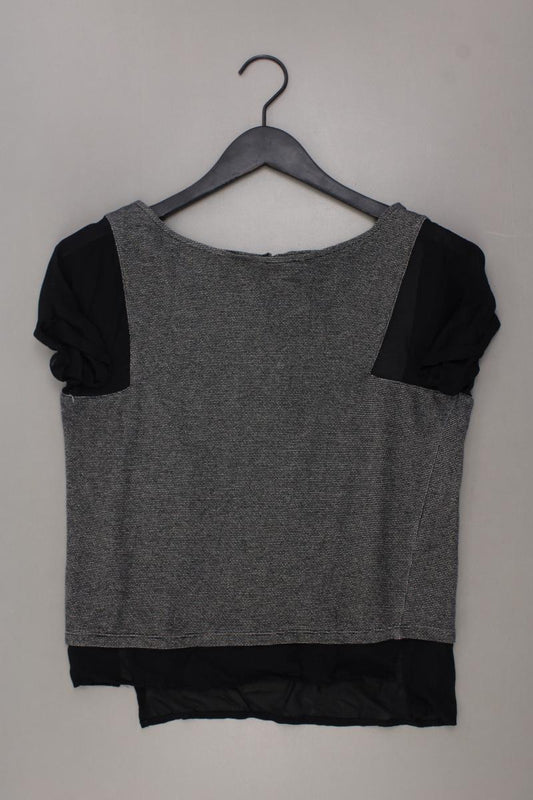 Promod Kurzarmbluse Gr. XS grau