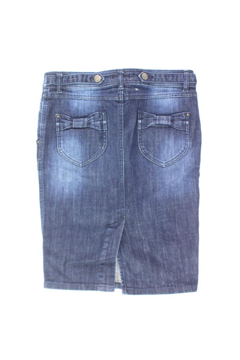 Orsay Jeansrock Gr. 34 blau aus Baumwolle