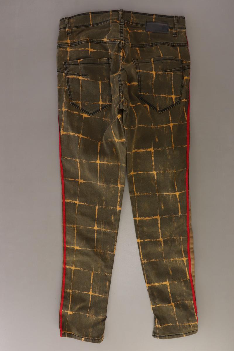IMP Deluxe Skinny Jeans Gr. W25 olivgrün aus Baumwolle