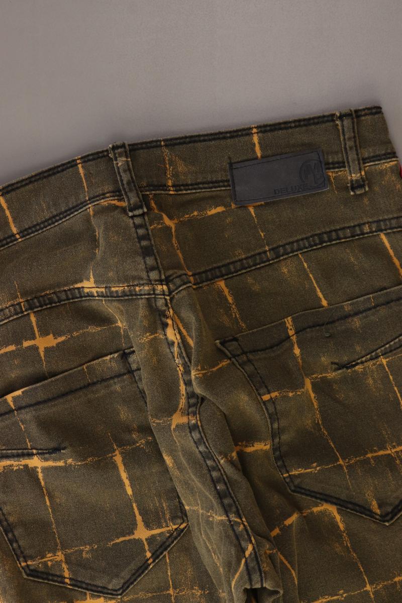 IMP Deluxe Skinny Jeans Gr. W25 olivgrün aus Baumwolle