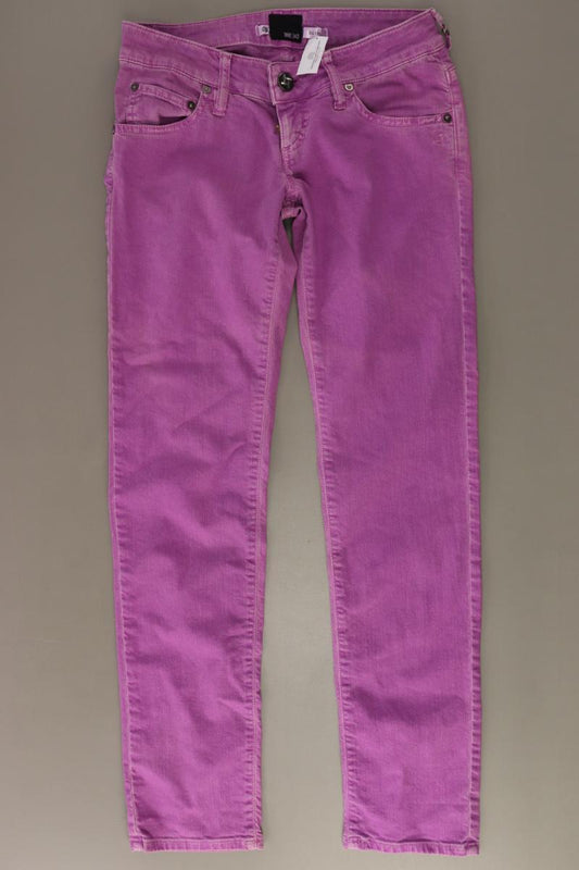 Take Two Skinny Jeans Gr. W27 lila aus Baumwolle