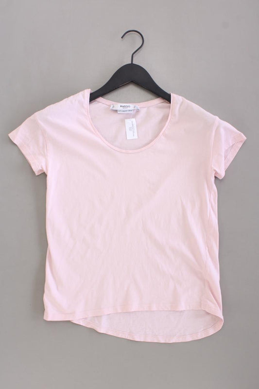 Mango T-Shirt Gr. XS Kurzarm rosa