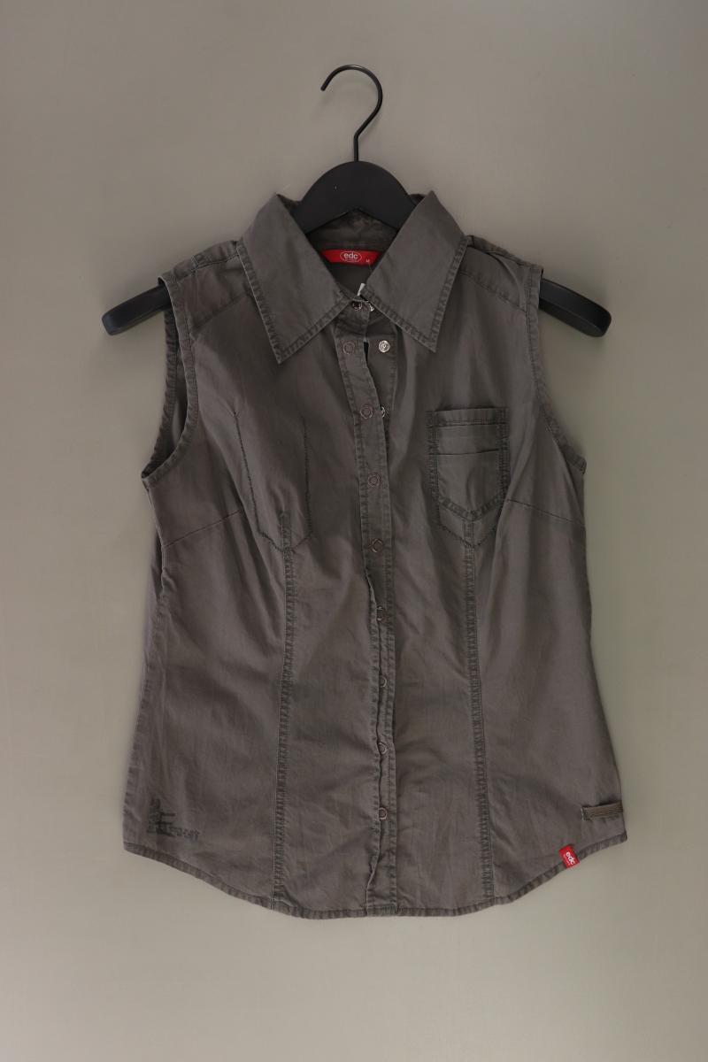 edc by Esprit Ärmellose Bluse Gr. S grau