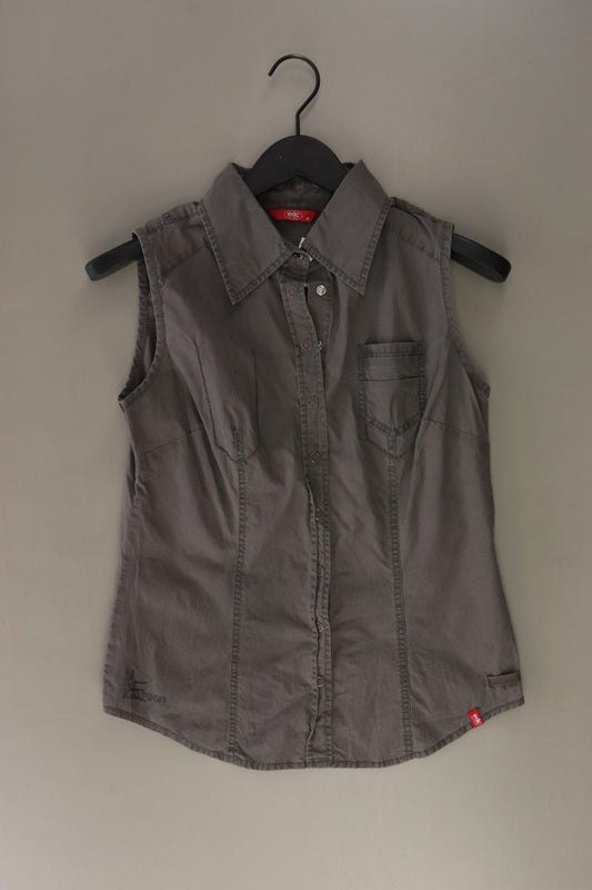 edc by Esprit Ärmellose Bluse Gr. S grau