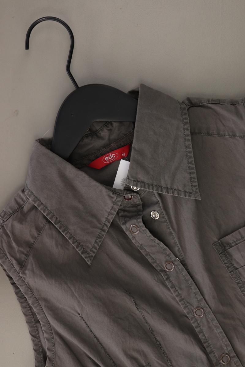 edc by Esprit Ärmellose Bluse Gr. S grau