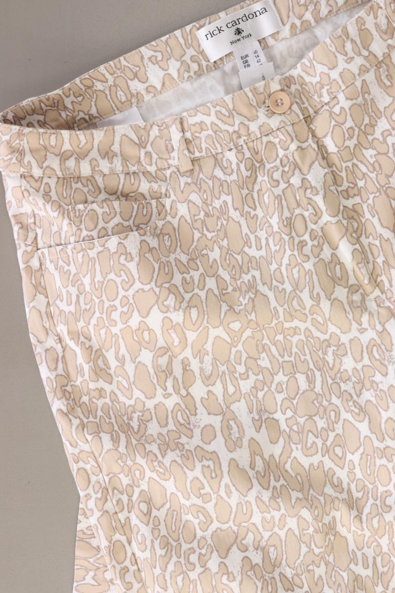 rick cardona Hose Gr. 40 creme aus Baumwolle