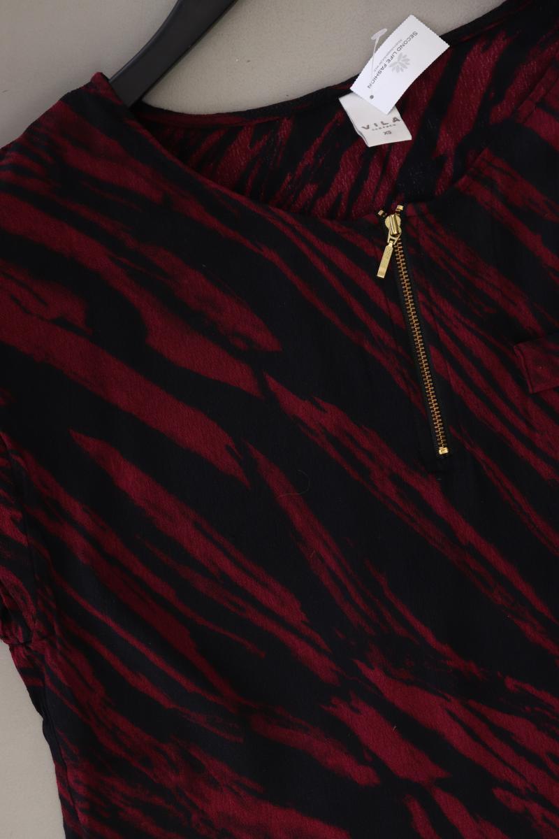 Vila Regular Bluse Gr. XS rot