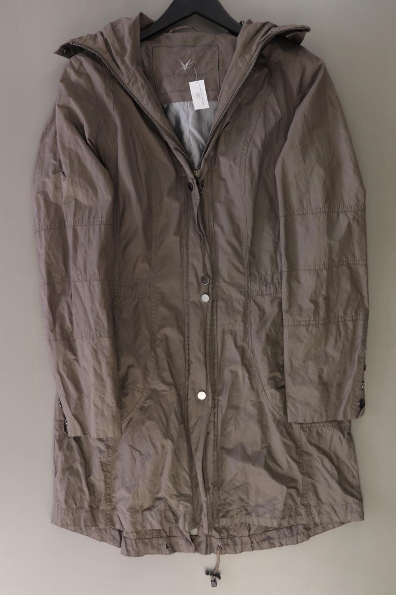 Fuchs Schmitt Übergangsmantel Gr. 38 grau aus Polyester