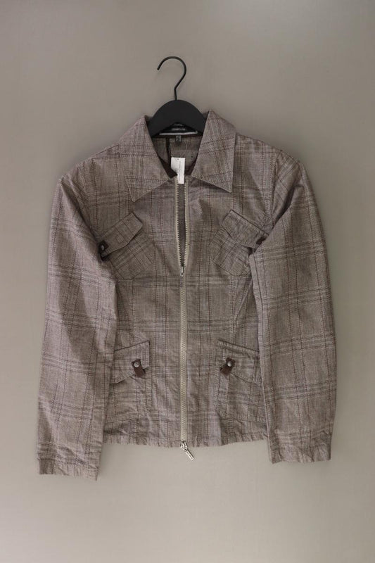 Street One Übergangsjacke Gr. 38 Vintage braun aus Baumwolle