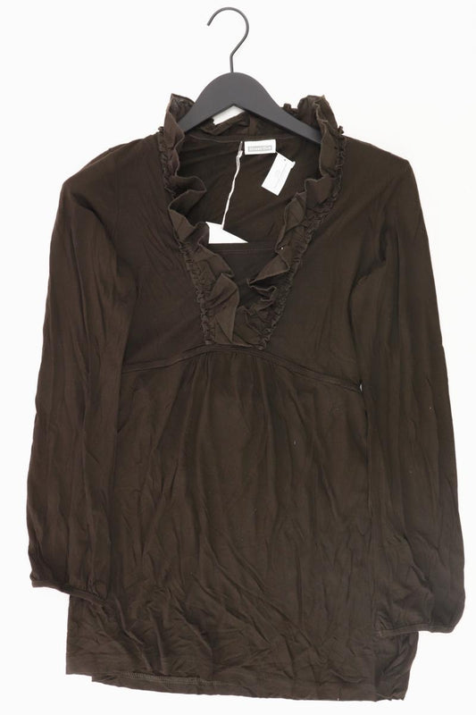 Street One Longsleeve-Shirt Gr. 40 Langarm braun aus Viskose