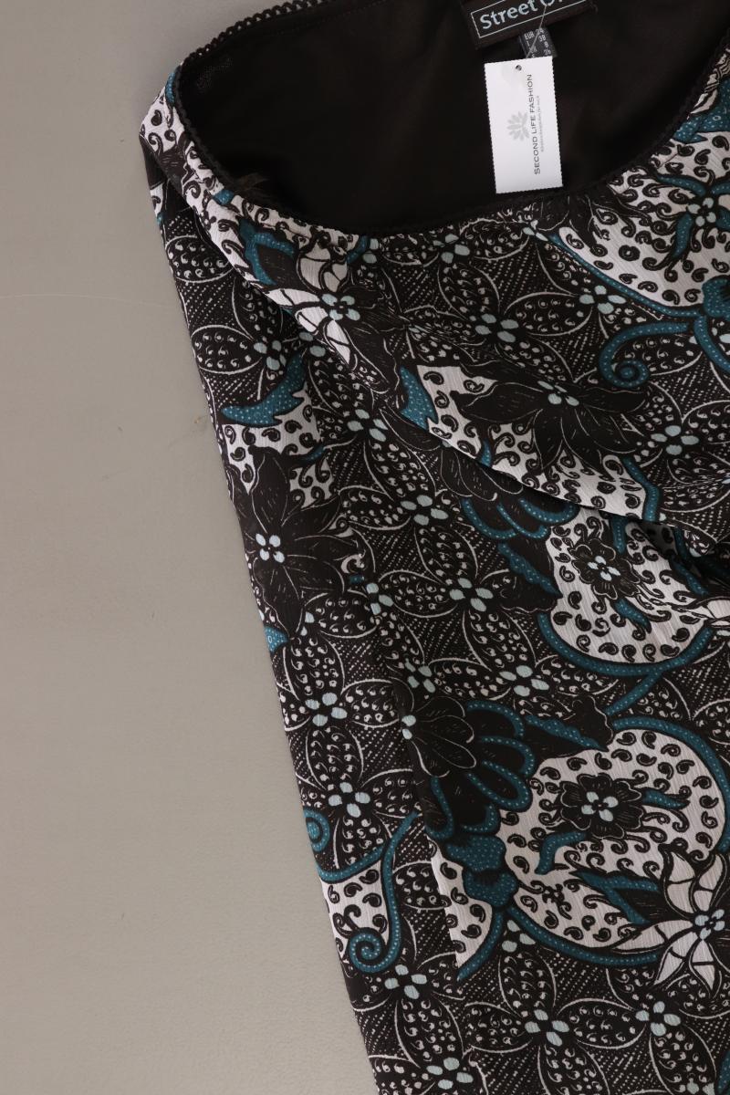 Street One Stretchrock Gr. 34 mit Blumenmuster braun aus Polyester