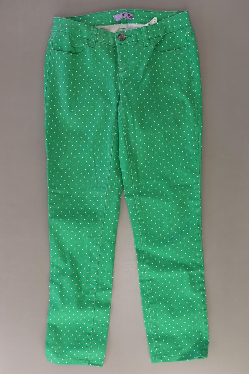 AJC Fashion Hose Gr. 36 gepunktet grün aus Baumwolle