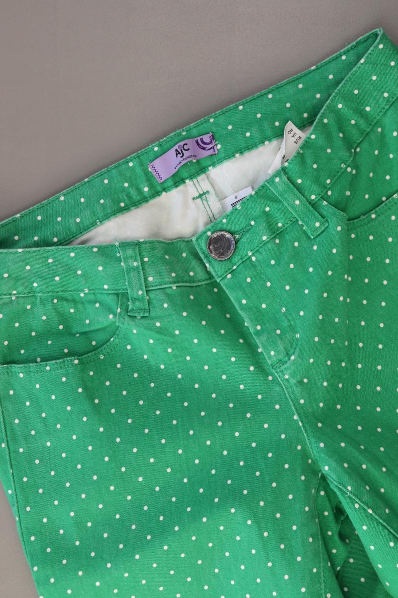 AJC Fashion Hose Gr. 36 gepunktet grün aus Baumwolle