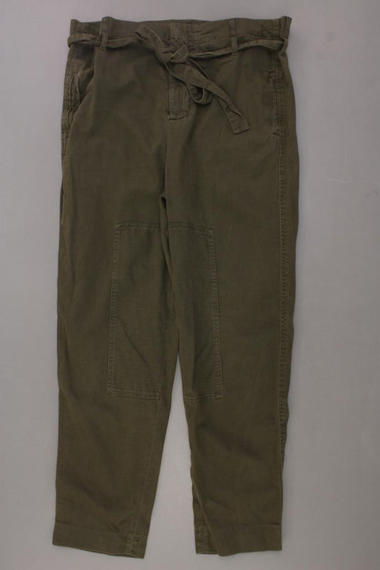 Zara Hose Gr. XS olivgrün aus Baumwolle